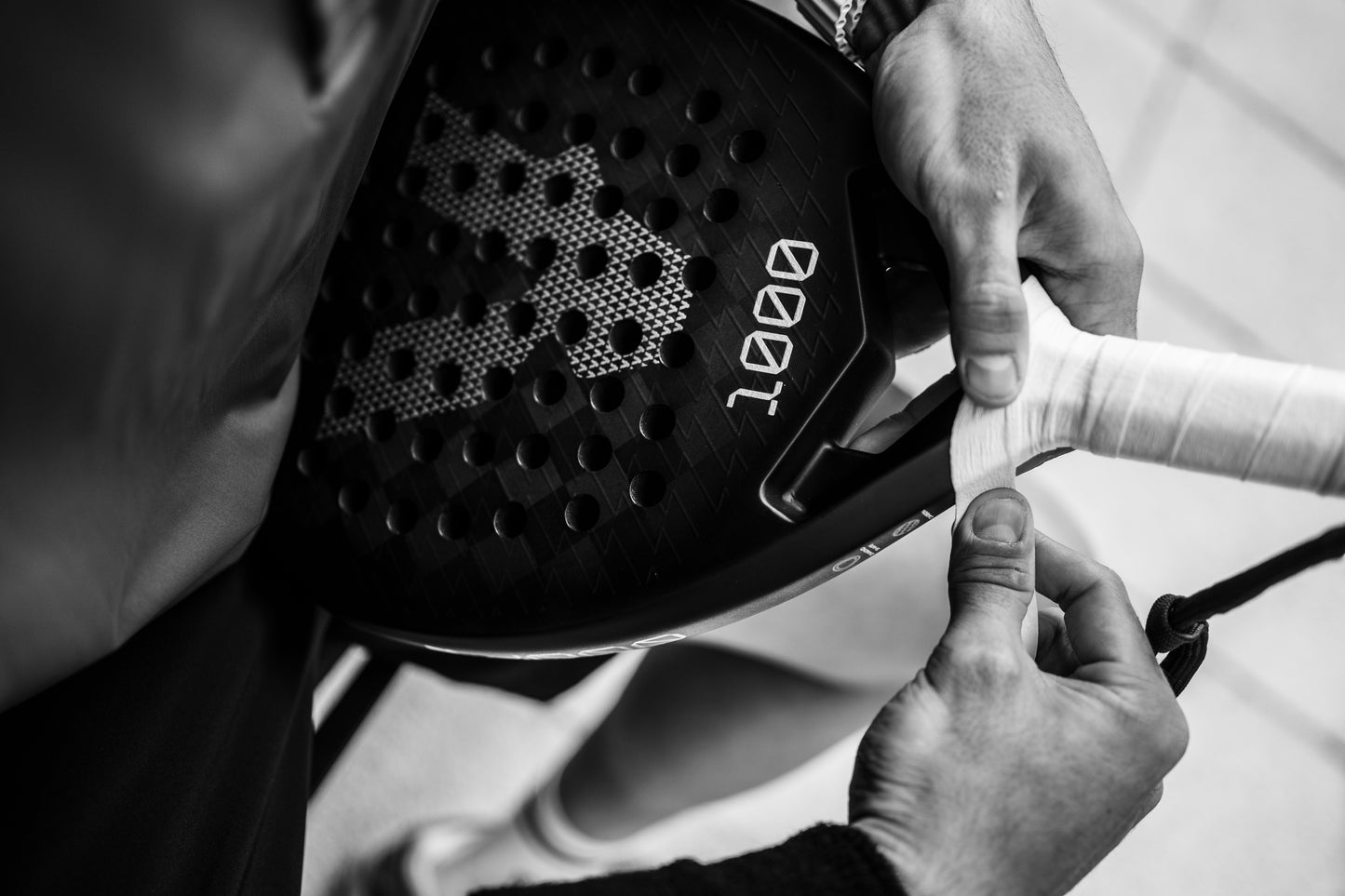 VOLT PADEL Perforated Overgrips | 30 Units - White