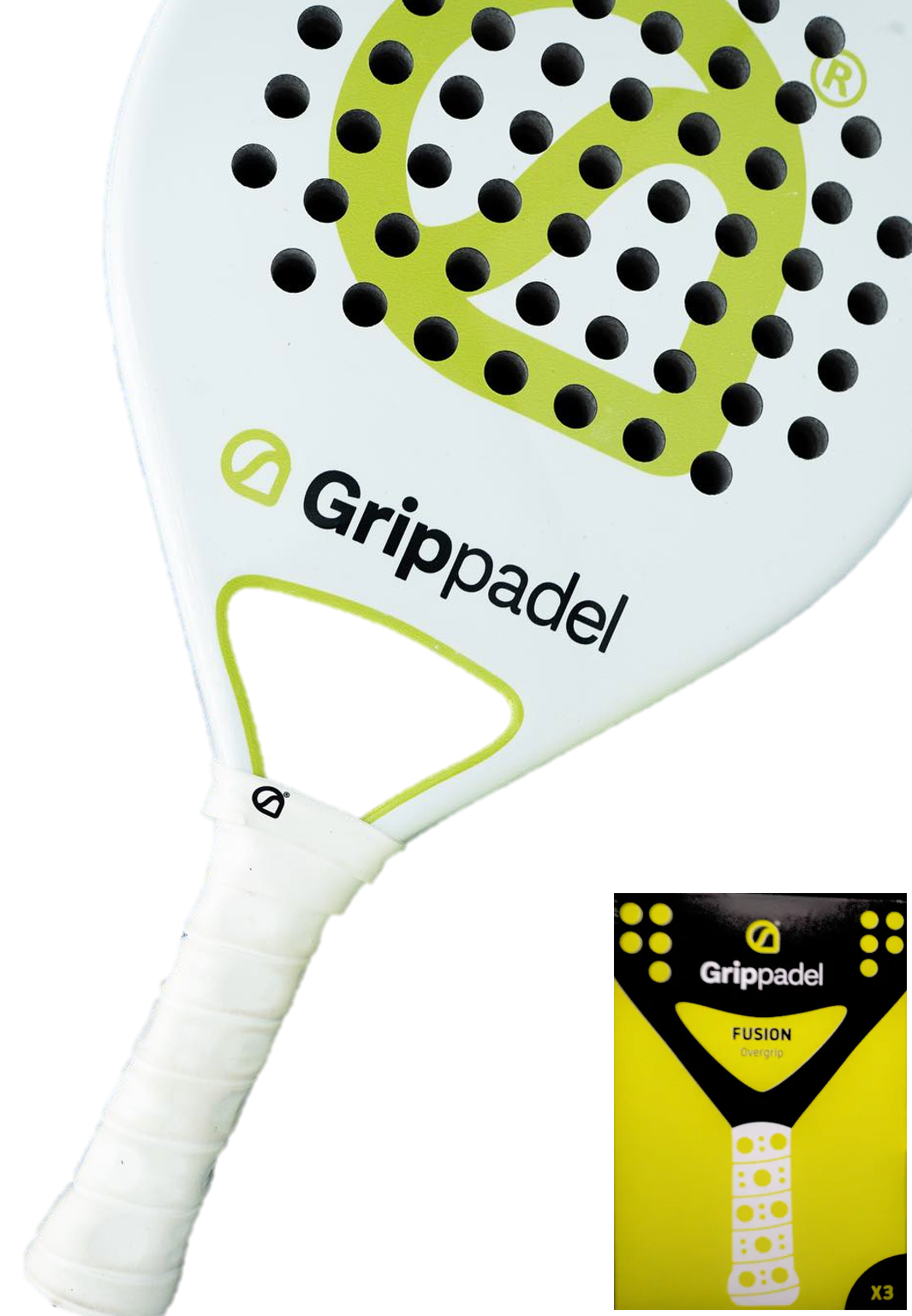 GRIPPADEL Fusion Overgrip | Pack of 3